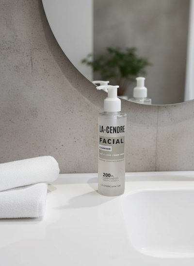 La Cendre facial cleanser for acne-prone skin with niacinamide and salicylic acid - Egypt